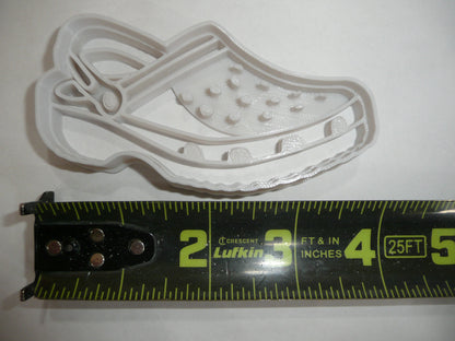 Croc Clogs Side View Shoes Cookie Cutter Made In USA PR5274