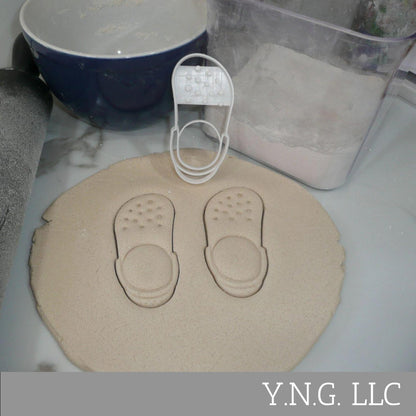 Croc Clog Shoe Left Foot Cookie Cutter Made In USA PR5276