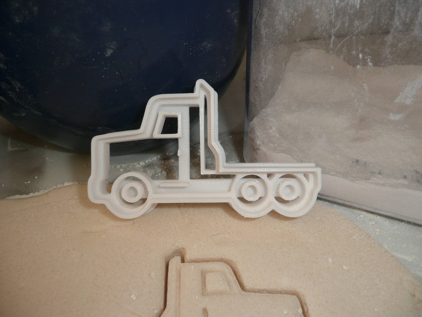 Semi Truck Tractor Detailed Cookie Cutter Made In USA PR5282