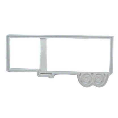 Semi Truck Trailer Detailed Cookie Cutter Made In USA PR5283