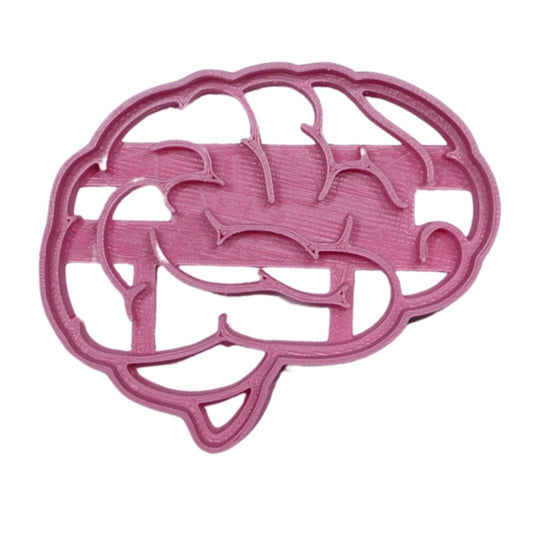 6x Brain Medical Theme Fondant Cutter Cupcake Topper 1.75 IN USA FD5284