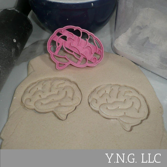 Brain Medical Theme Cookie Cutter Made In USA PR5284