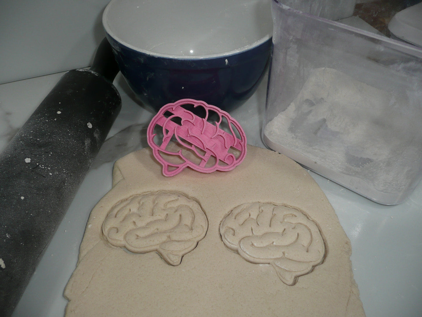 Brain Medical Theme Cookie Cutter Made In USA PR5284