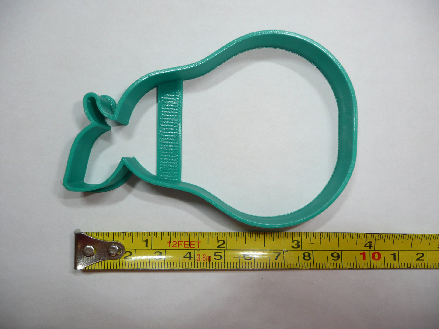 Pear Fruit Shape Outline Cookie Cutter Made In USA PR5285