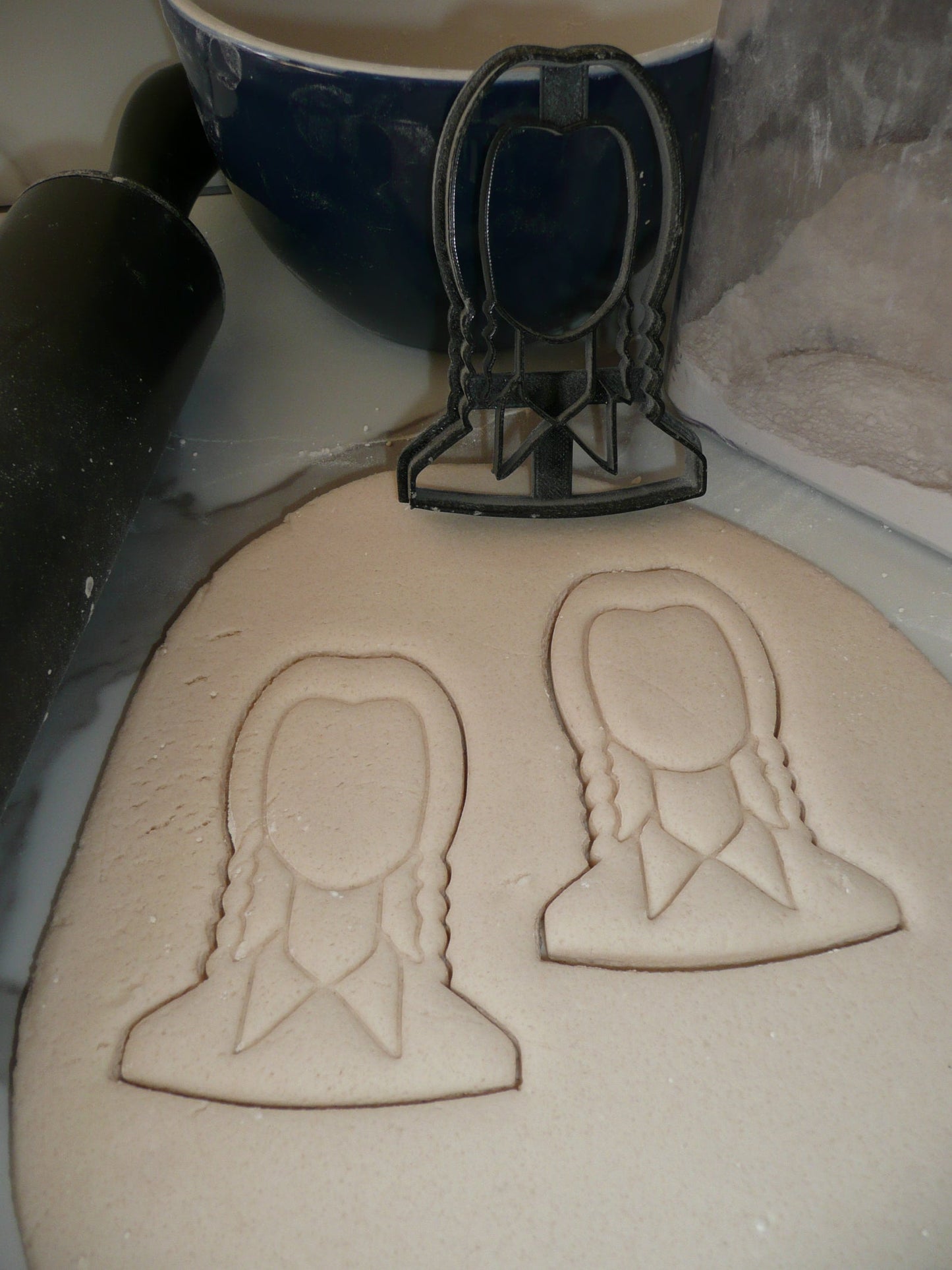 Wednesday 1 Addams Family Cookie Cutter Made in USA PR5292