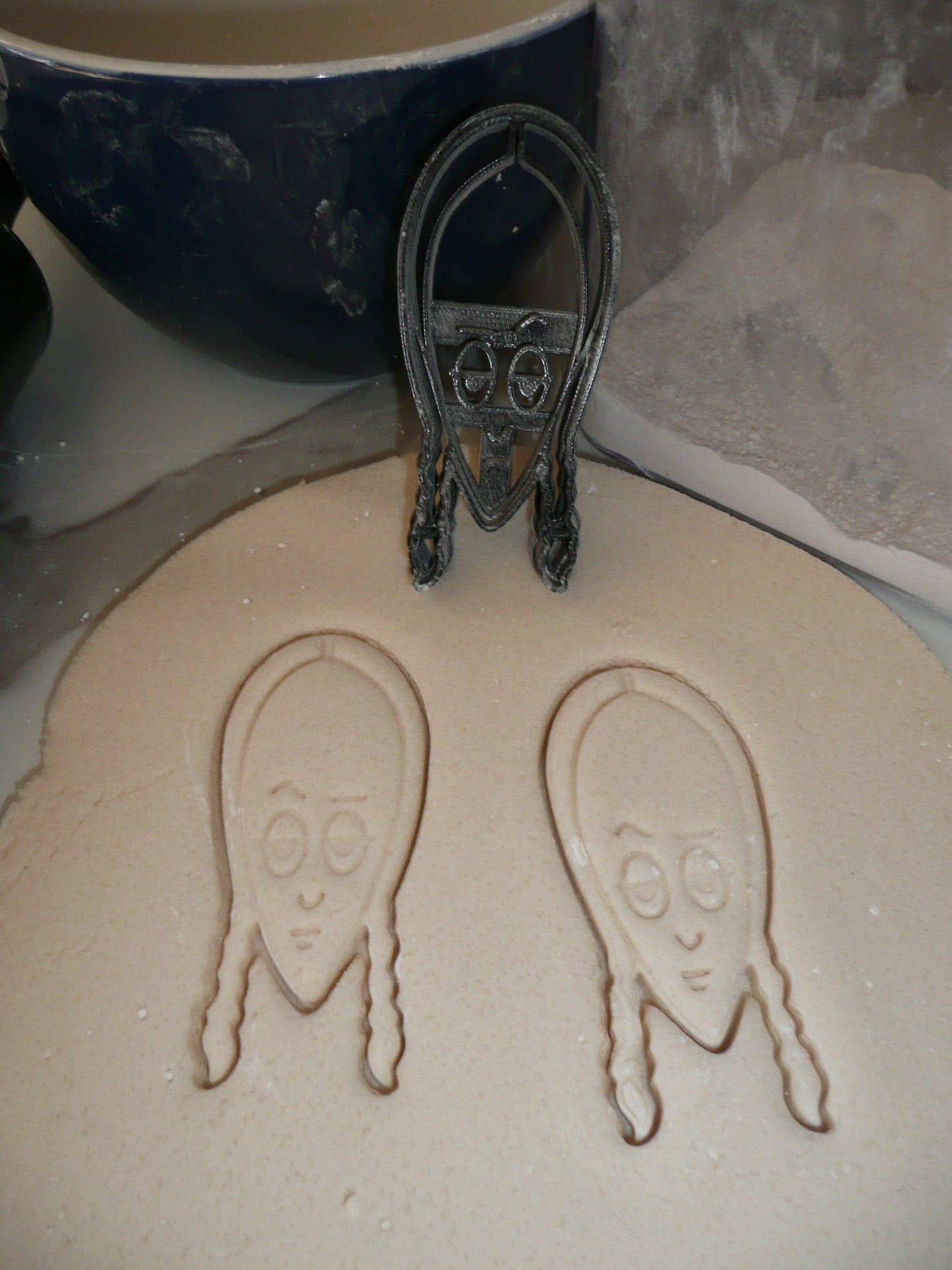 Wednesday 2 Addams Family Cookie Cutter Made in USA PR5293