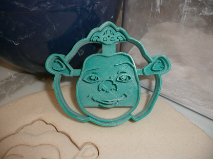 Fiona from Shrek Ogre Princess Cartoon Cookie Cutter Made in USA PR5301