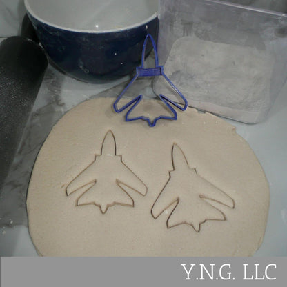 F15 Eagle Fighter Jet Top Gun Theme Cookie Cutter Made in USA PR5303