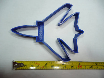 F15 Eagle Fighter Jet Top Gun Theme Cookie Cutter Made in USA PR5303