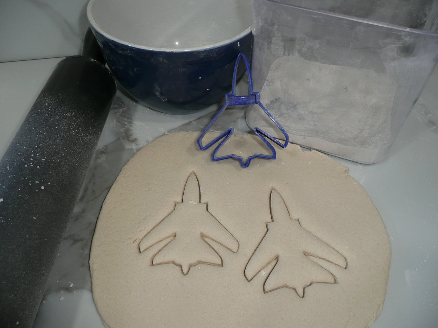 F15 Eagle Fighter Jet Top Gun Theme Cookie Cutter Made in USA PR5303