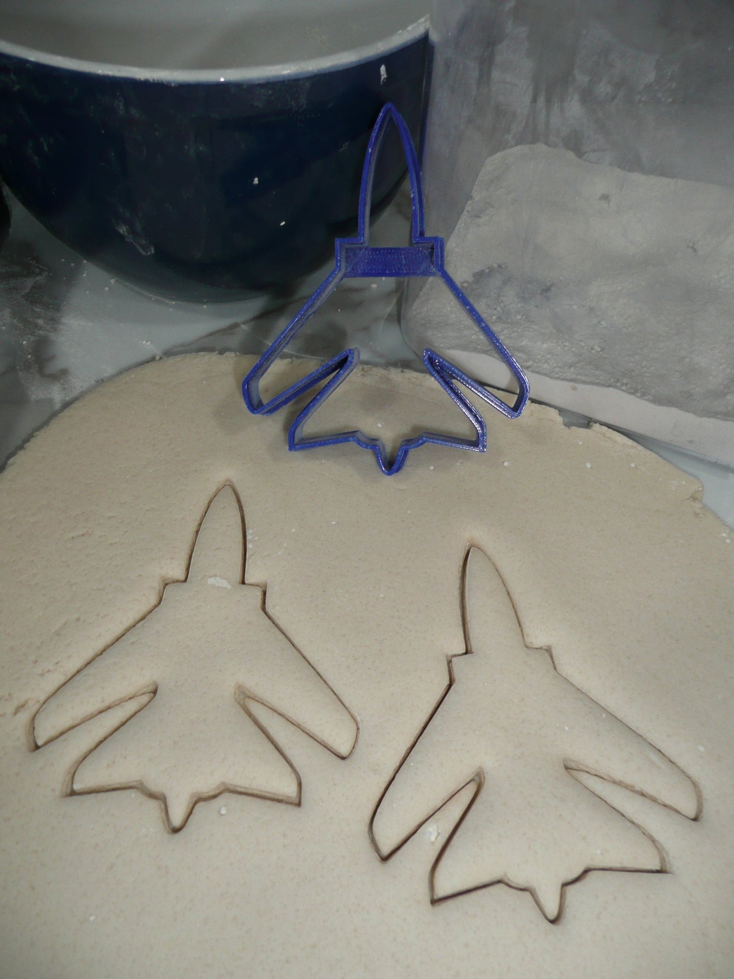 F15 Eagle Fighter Jet Top Gun Theme Cookie Cutter Made in USA PR5303