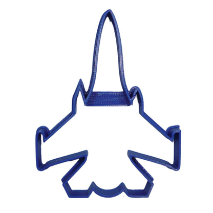 6x F18 Super Hornet Fighter Jet Fondant Cutter Cupcake Topper 1.75 IN USA FD5304