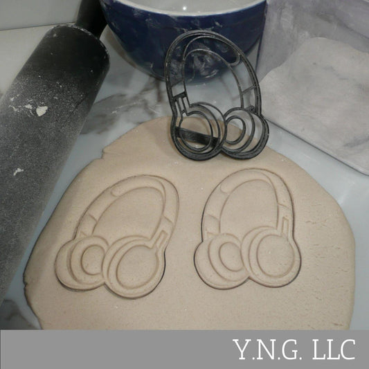 Headphones Gaming Or Music Theme Cookie Cutter Made In USA PR5313