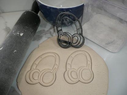 Headphones Gaming Or Music Theme Cookie Cutter Made In USA PR5313