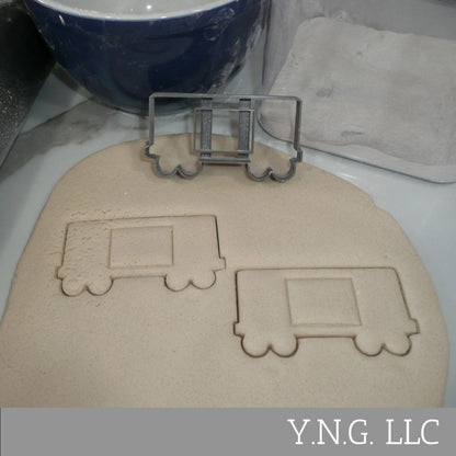 Boxcar 2 Box Car Freight Train Cookie Cutter Made In USA PR5318