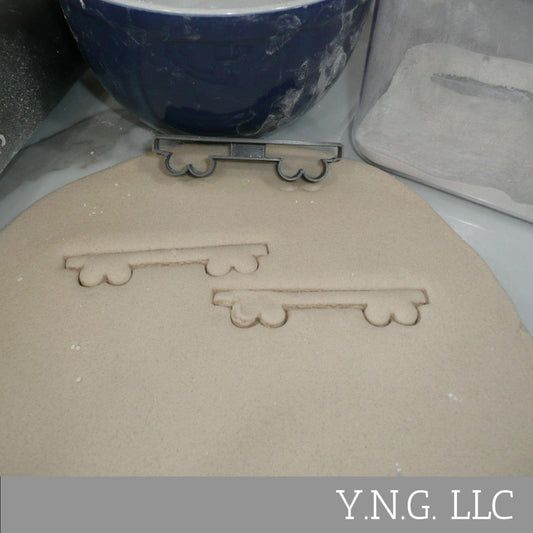 Flatcar Flat Car Freight Train Cookie Cutter Made In USA PR5319