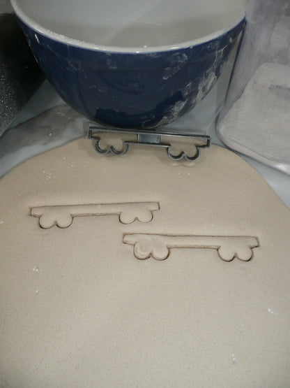 Flatcar Flat Car Freight Train Cookie Cutter Made In USA PR5319