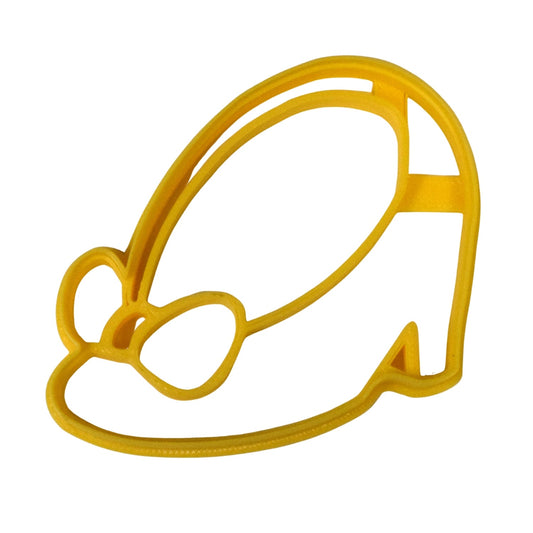 6x Minnie Mouse Shoe Fondant Cutter Cupcake Topper 1.75 IN USA FD532