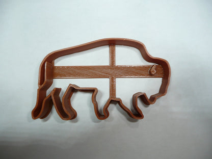 Bison Detailed Buffalo Animal Cookie Cutter Made In USA PR5326