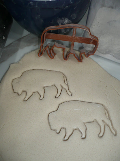 Bison Detailed Buffalo Animal Cookie Cutter Made In USA PR5326