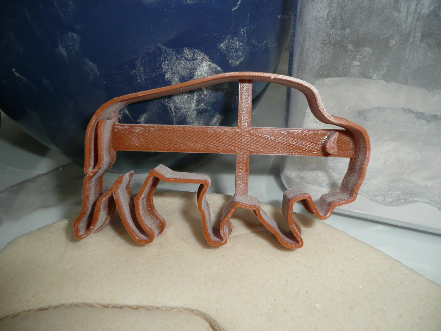 Bison Detailed Buffalo Animal Cookie Cutter Made In USA PR5326