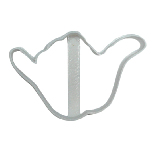 6x Shaka Hang Loose Fondant Cutter Cupcake Topper 1.75 IN USA FD5327