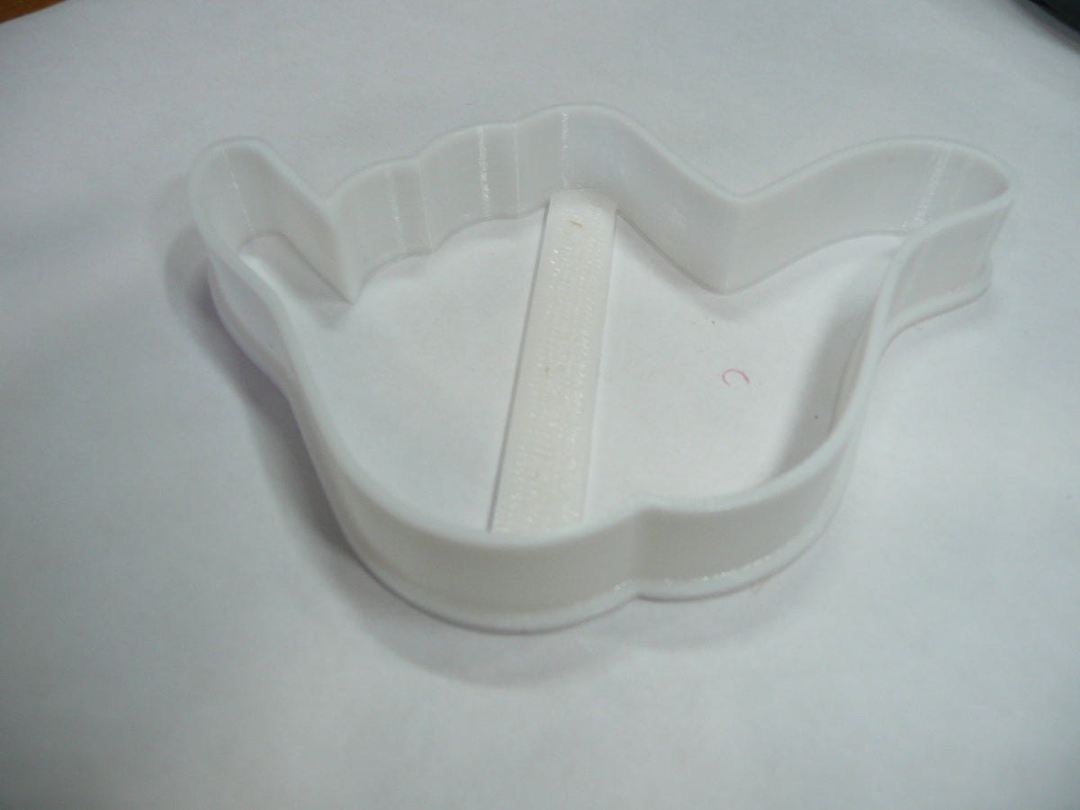 6x Shaka Hang Loose Fondant Cutter Cupcake Topper 1.75 IN USA FD5327