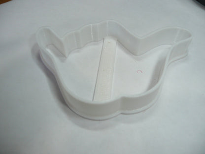 6x Shaka Hang Loose Fondant Cutter Cupcake Topper 1.75 IN USA FD5327