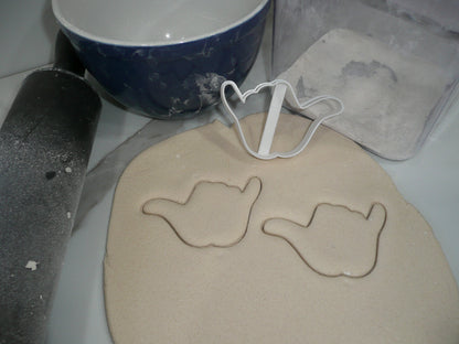 Shaka Hang Loose Hand Gesture Cookie Cutter Made In USA PR5327