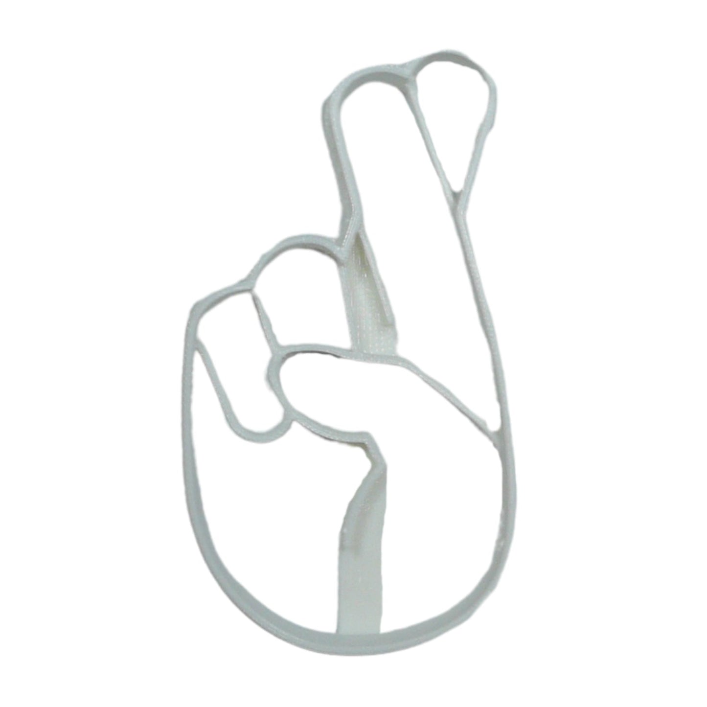 Fingers Crossed Hand Good Luck Cookie Cutter Made In USA PR5328