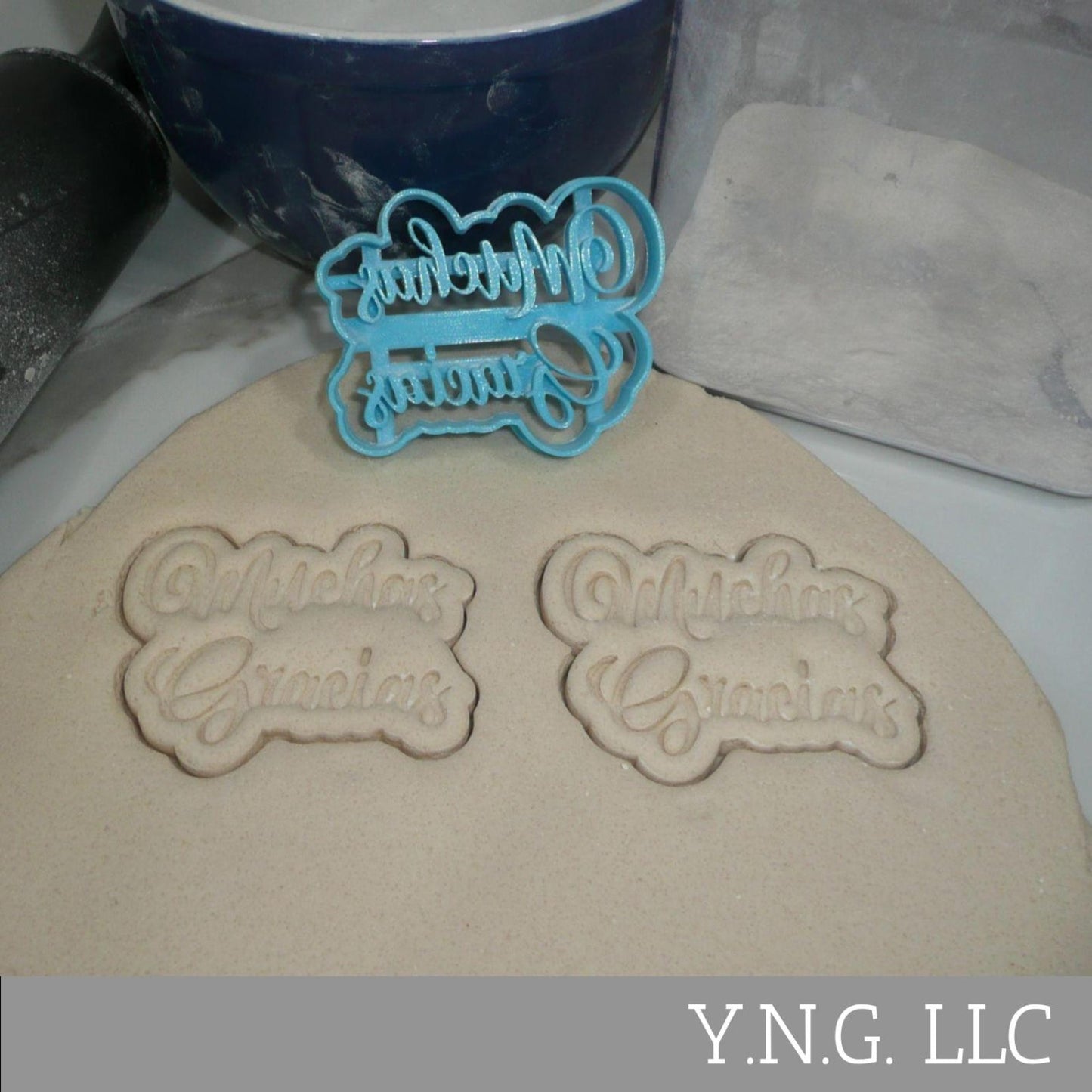 Muchas Gracias Thank You Very Much Cookie Cutter Made In USA PR5332