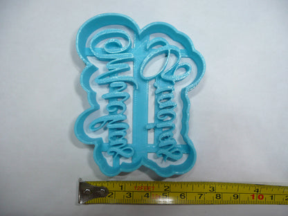 Muchas Gracias Thank You Very Much Cookie Cutter Made In USA PR5332