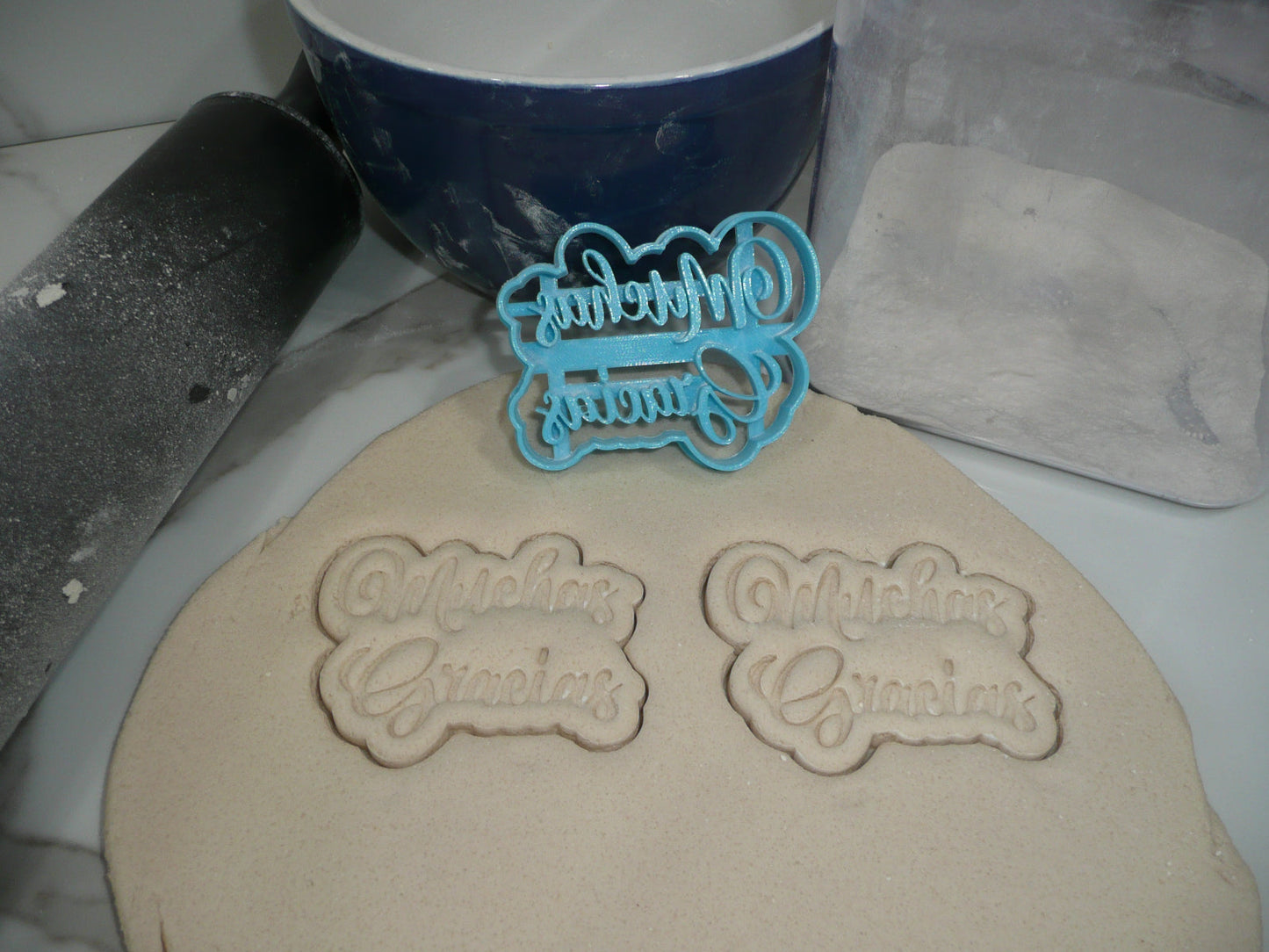 Muchas Gracias Thank You Very Much Cookie Cutter Made In USA PR5332