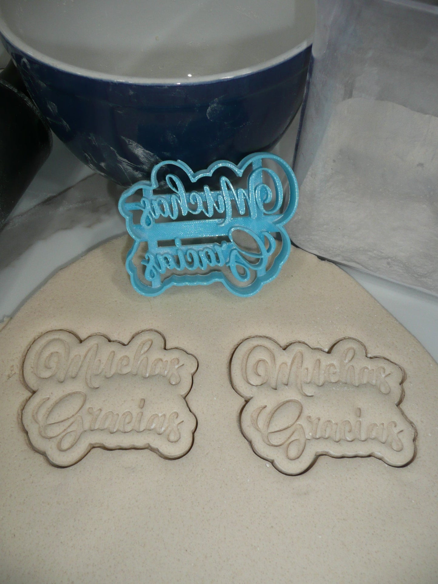 Muchas Gracias Thank You Very Much Cookie Cutter Made In USA PR5332