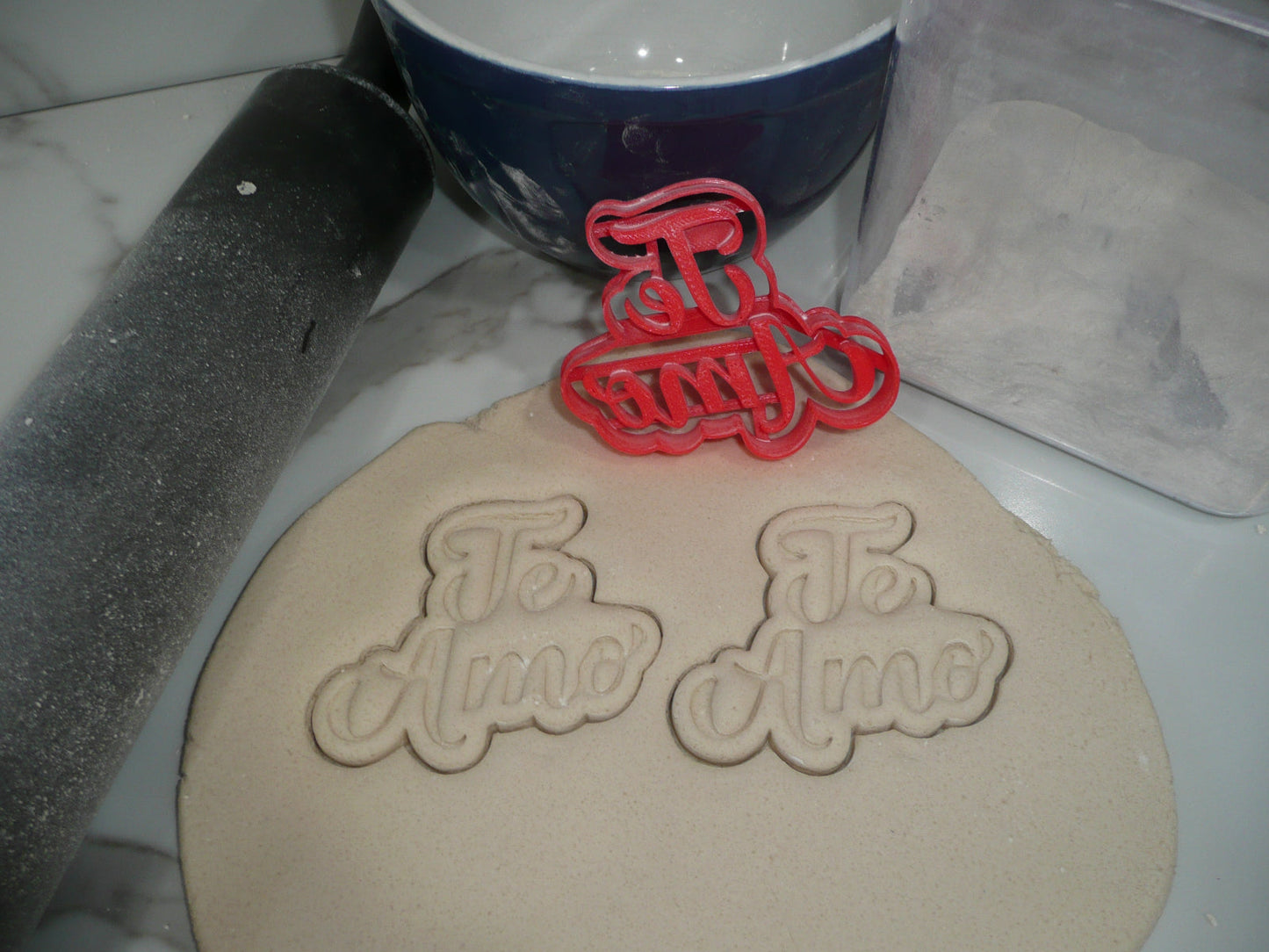 Te Amo I Love You Cookie Cutter Made In USA PR5333