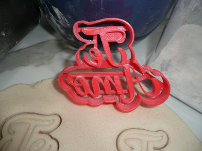 Te Amo I Love You Cookie Cutter Made In USA PR5333