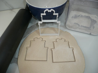 Stack Of 2 Presents Christmas Cookie Cutter Made In USA PR5337