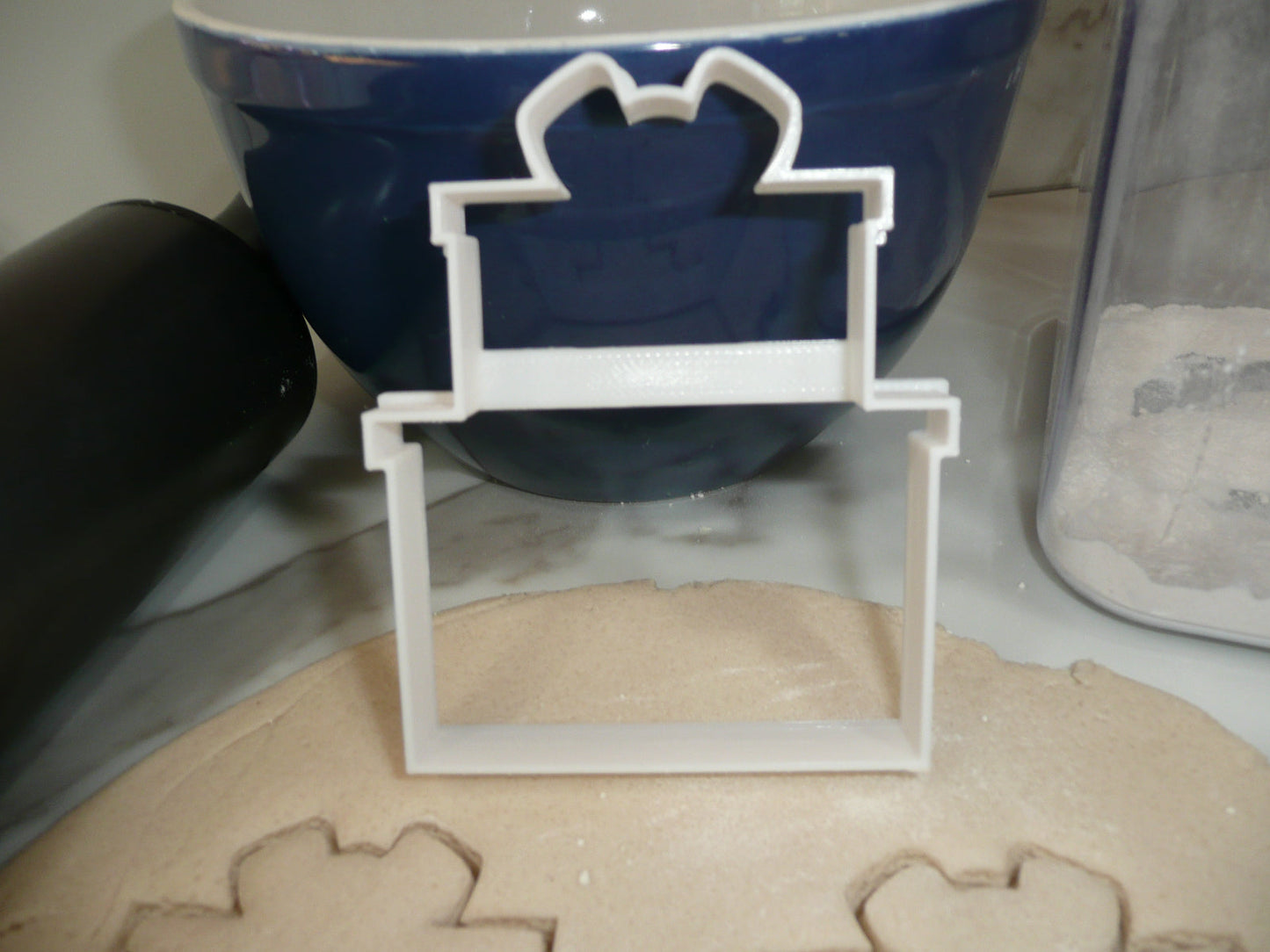 Stack Of 2 Presents Christmas Cookie Cutter Made In USA PR5337