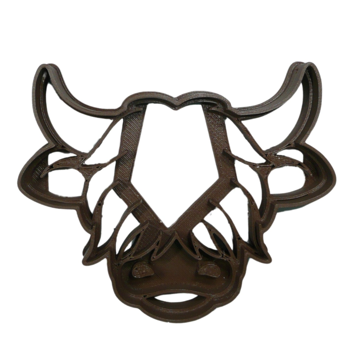 Highland Cow Face Animal Cookie Cutter Made In USA PR5341