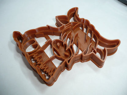 Highland Cow Body Animal Cookie Cutter Made In USA PR5342