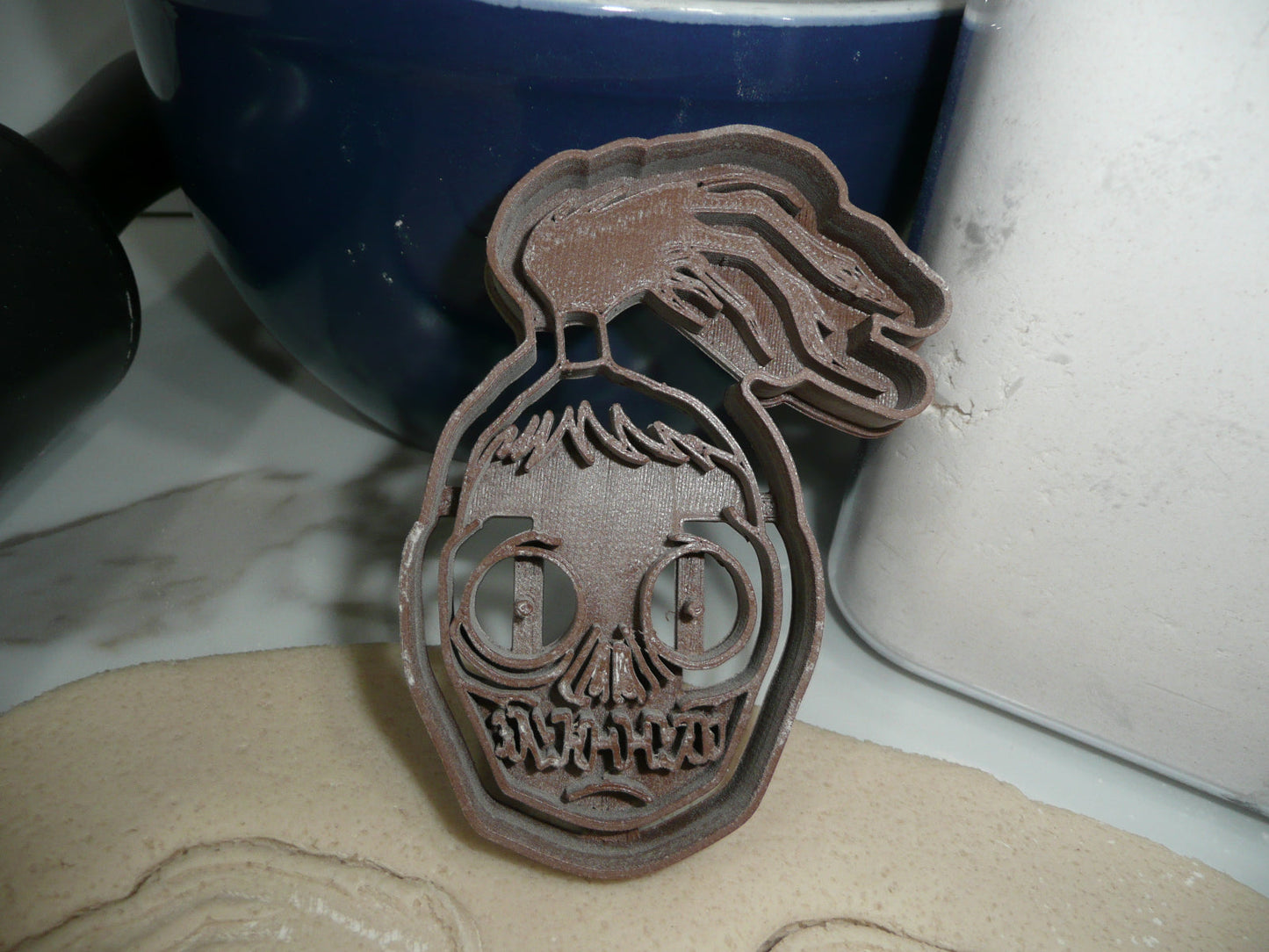 Shrunken Head from Beetle Juice Movie Cookie Cutter Made in USA PR5346