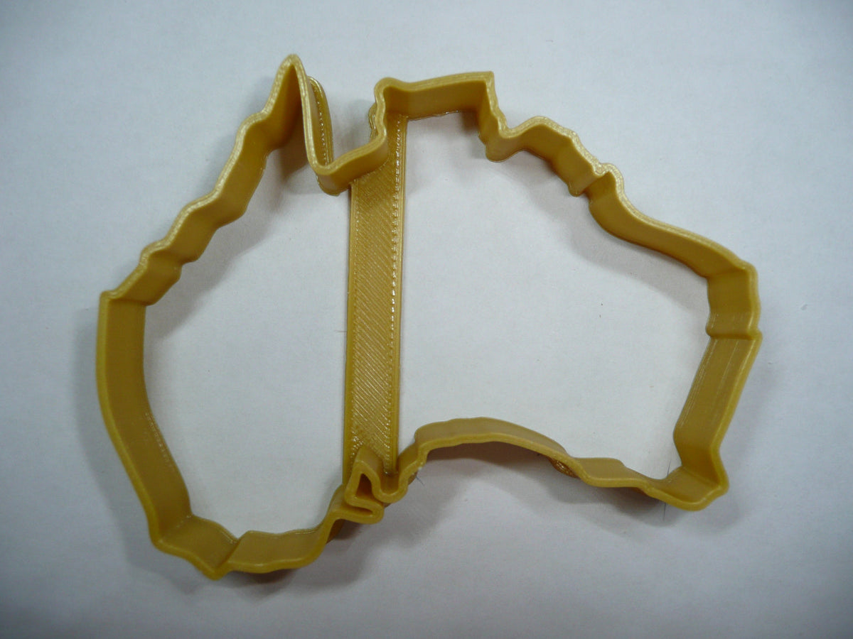 6x Australia Shape Fondant Cutter Cupcake Topper 1.75 IN USA FD5348