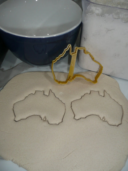 Australia Shape Travel Theme Cookie Cutter Made In USA PR5348