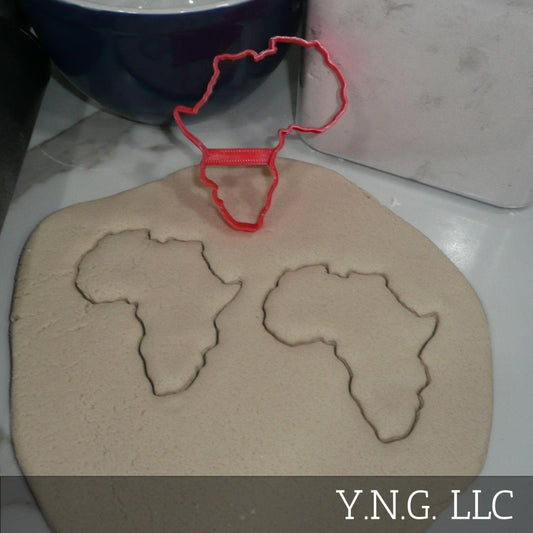 Africa Shape Travel Theme Cookie Cutter Made In USA PR5349