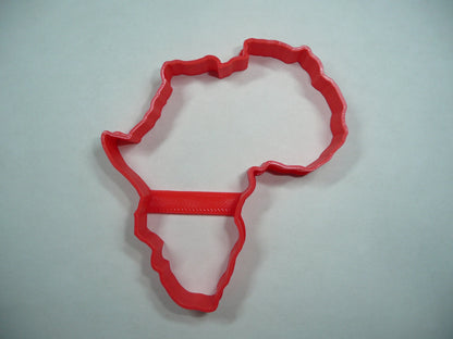 6x Africa Shape Fondant Cutter Cupcake Topper 1.75 IN USA FD5349