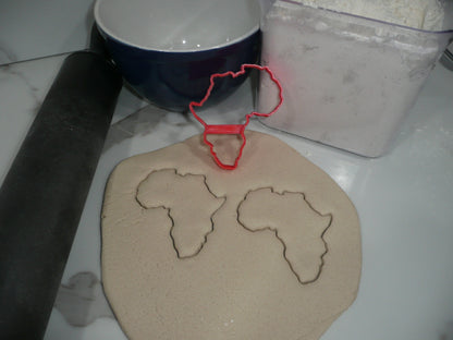 Africa Shape Travel Theme Cookie Cutter Made In USA PR5349