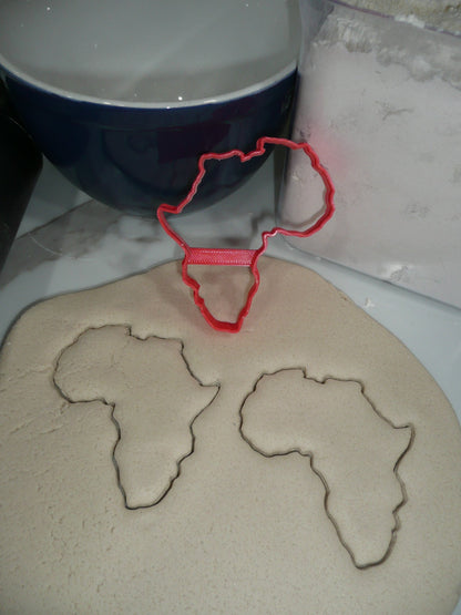 Africa Shape Travel Theme Cookie Cutter Made In USA PR5349