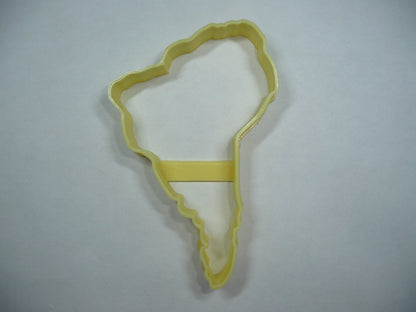 6x South America Shape Fondant Cutter Cupcake Topper 1.75 IN USA FD5350