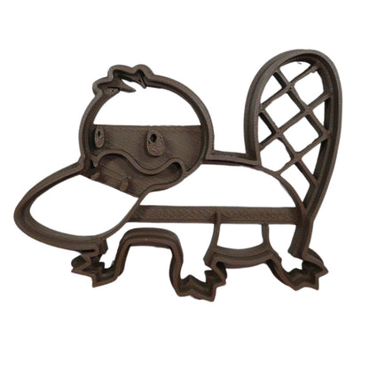 6x Playful Platypus Fondant Cutter Cupcake Topper 1.75 IN USA FD5351