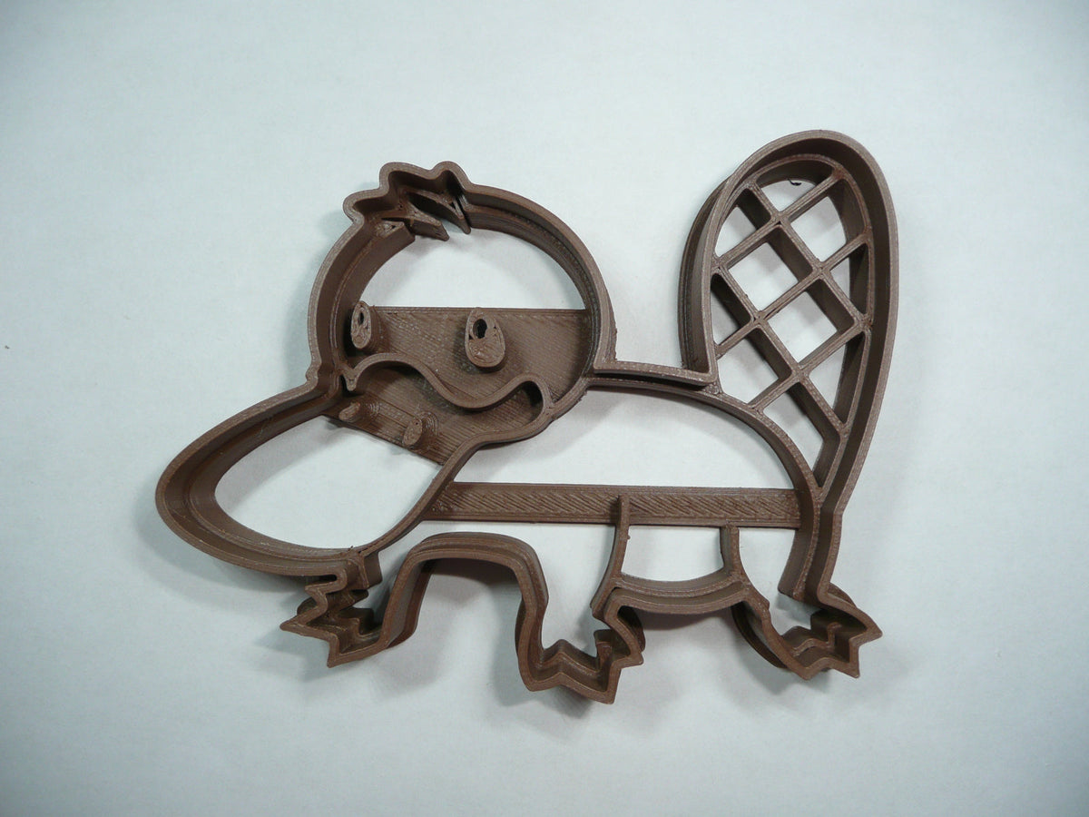6x Playful Platypus Fondant Cutter Cupcake Topper 1.75 IN USA FD5351